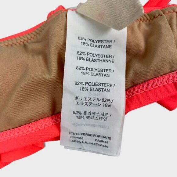 Crewcuts Ruffle Bikini Top size 2 - Picture 5 of 6